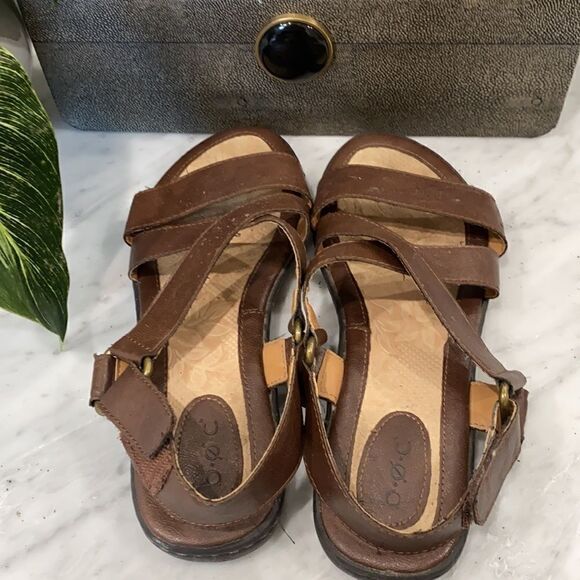 BOC by Born Brown Sandals 10M. Very little wear. - Picture 3 of 8
